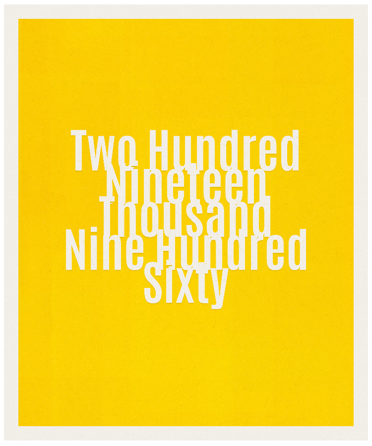 Count #219960