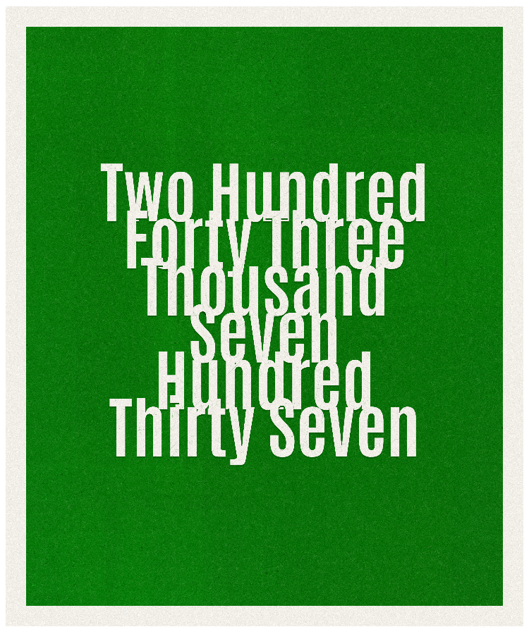 Count #243737