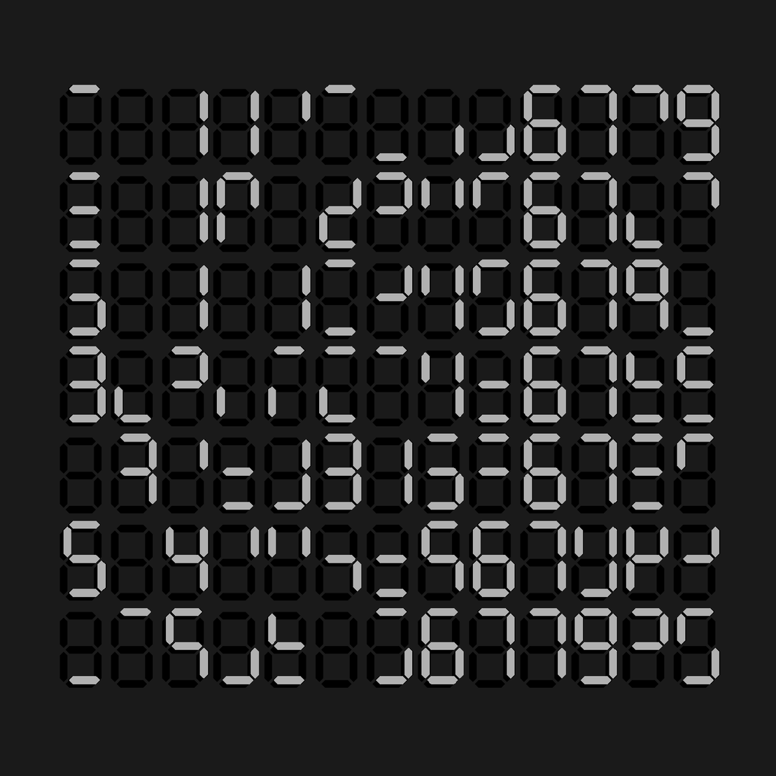 Digits #79