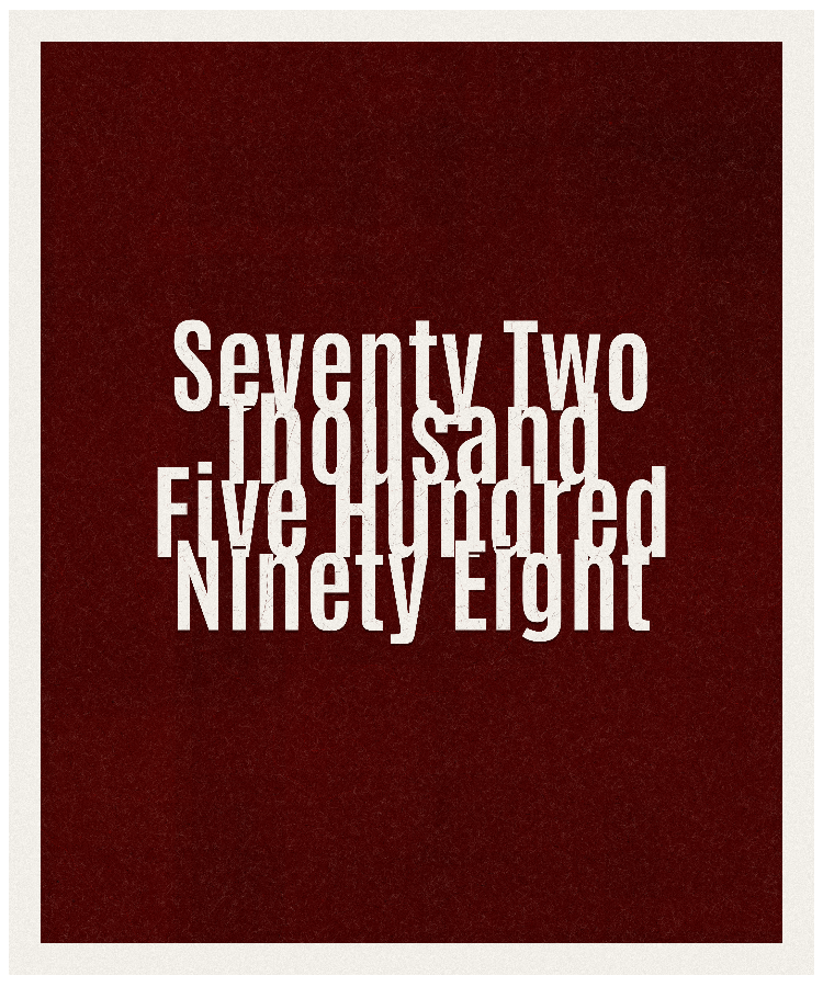 Count #72598