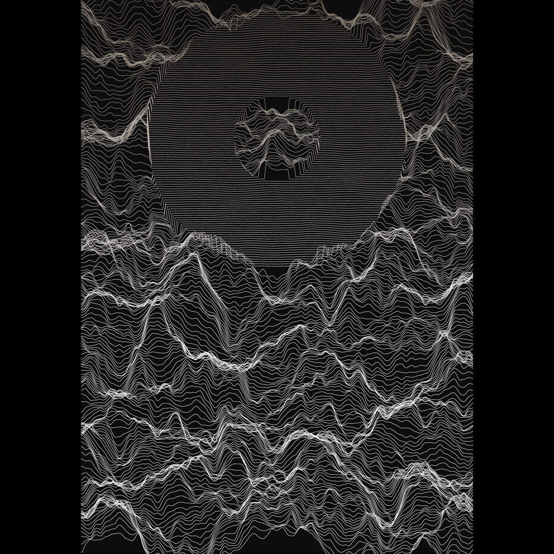Waves Circle (For Plotter) #45