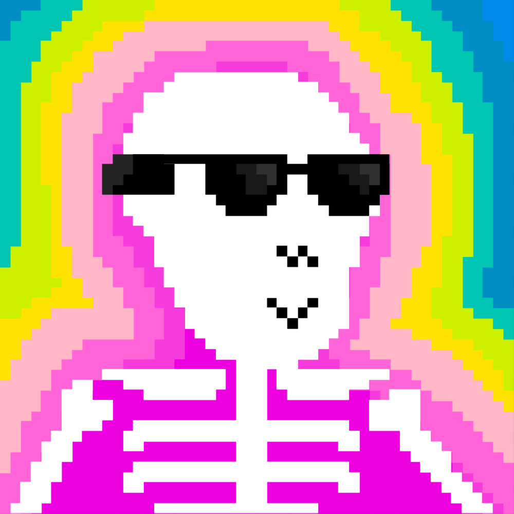 PIXEL SKULLETTI 1 #14