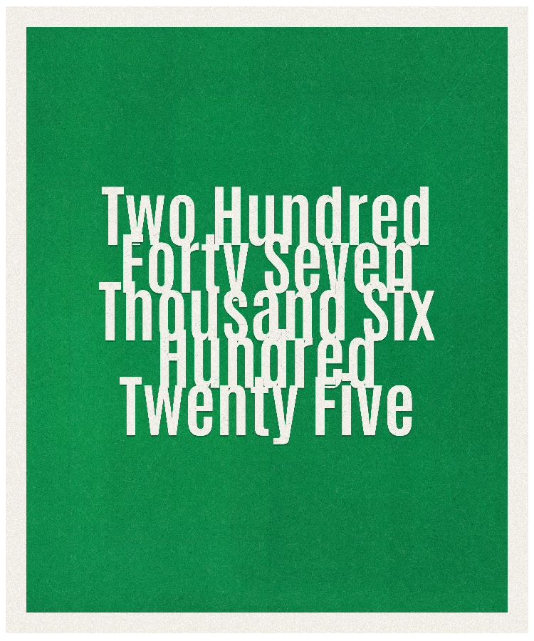 Count #247625