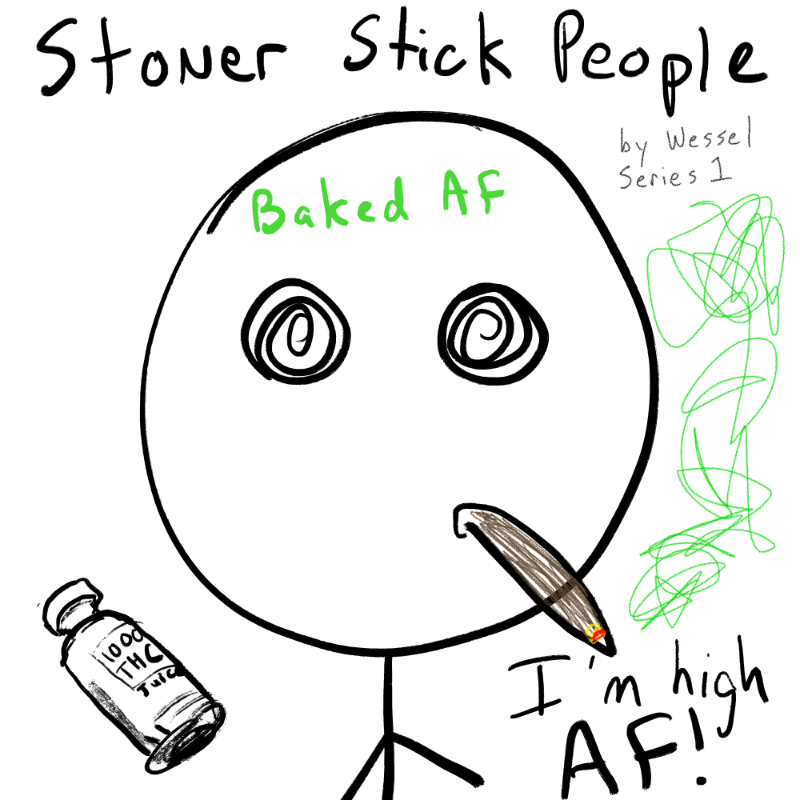 Stoner Stick People #24