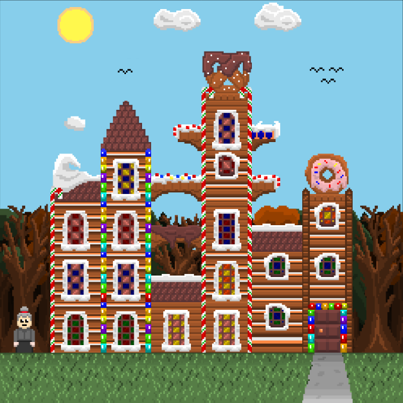 2D Mansion Candy House #41