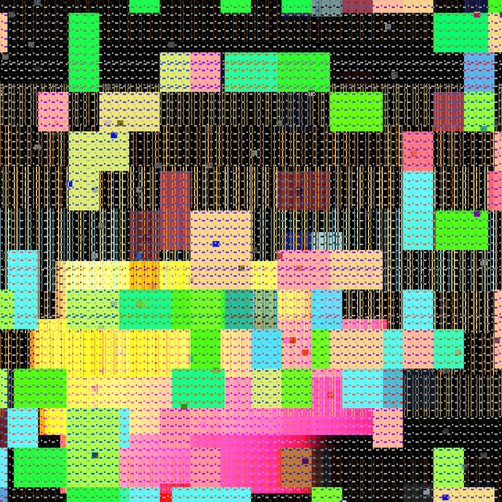 A Pixelated Dream Accumulations #23