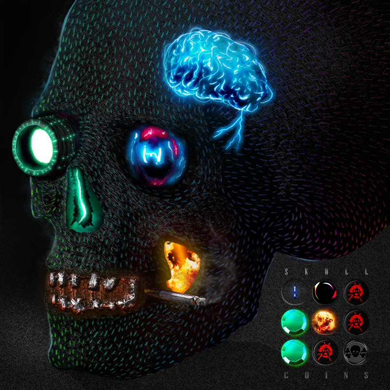 Scratch Skulls #7