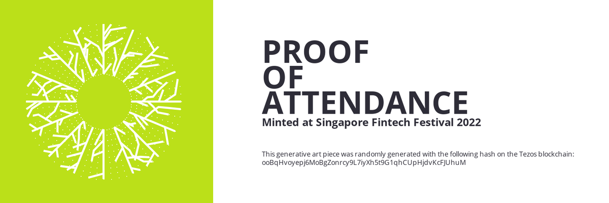 SFF2022 Proof of Attendance Token #189