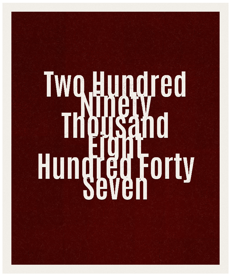 Count #290847