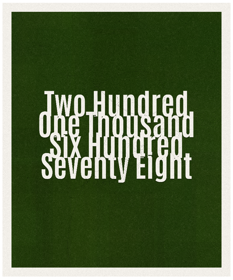 Count #201678