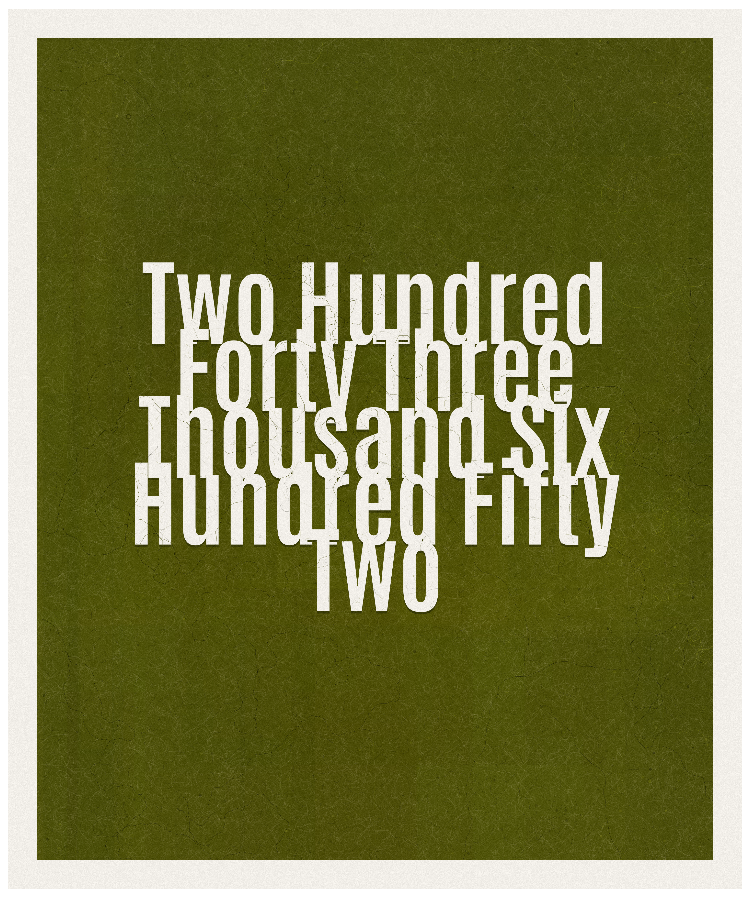 Count #243652