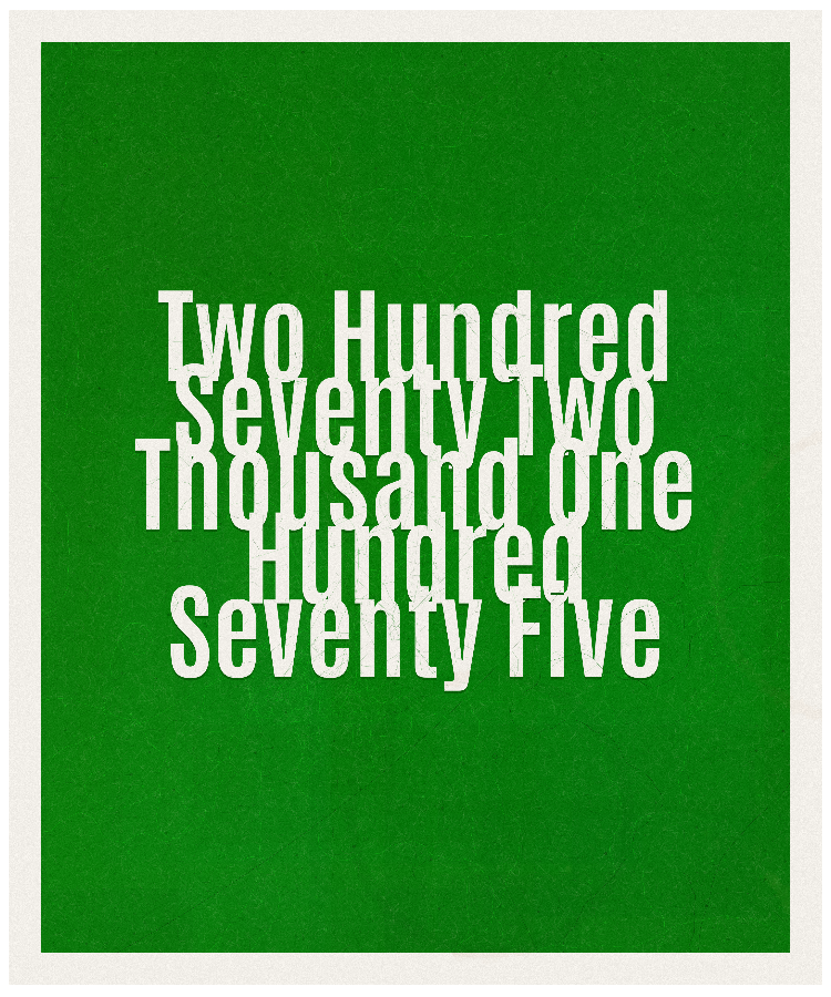 Count #272175