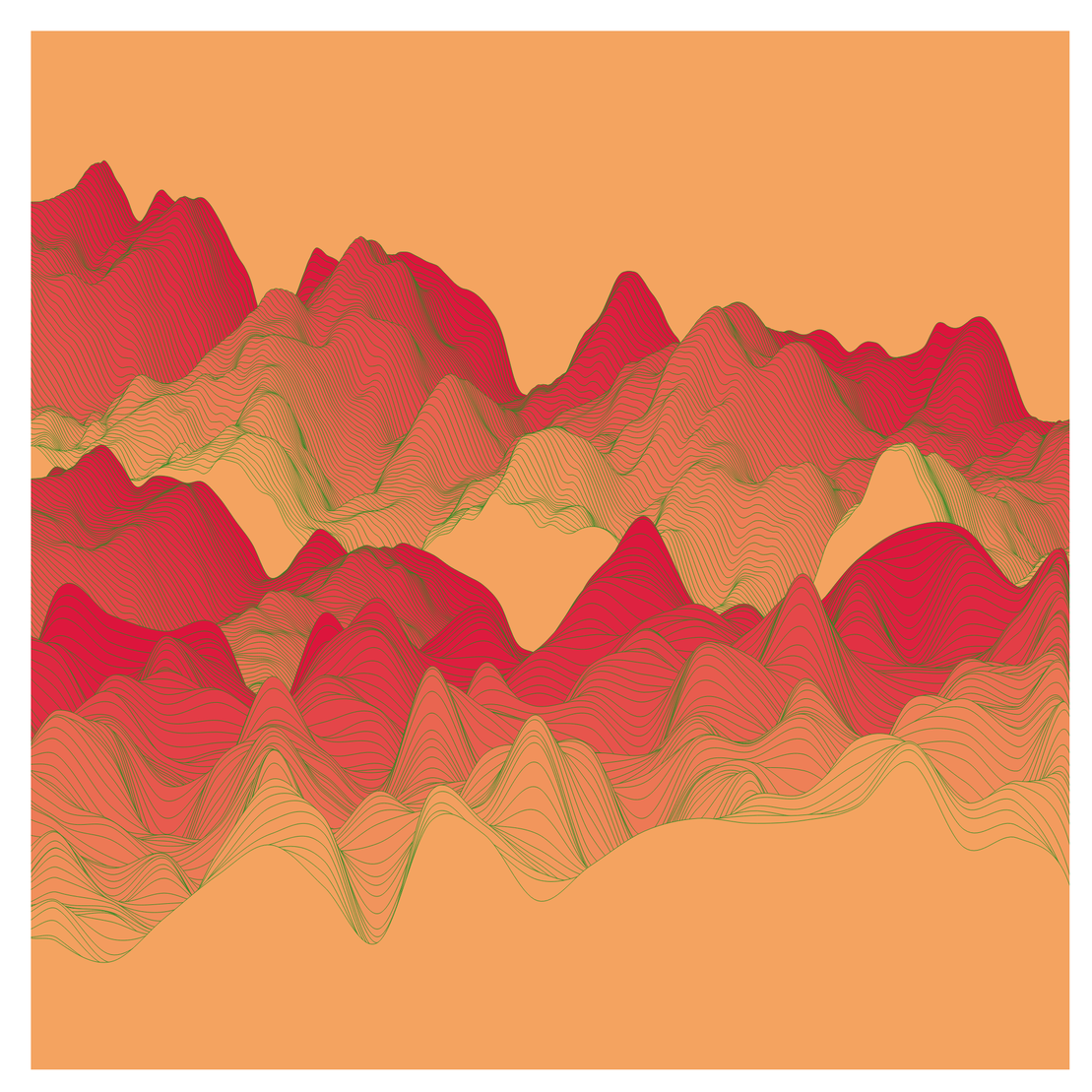 Random mountain generative 7.0 #10