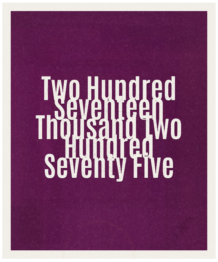 Count #217275