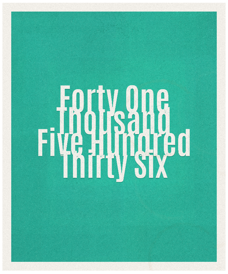 Count #41536