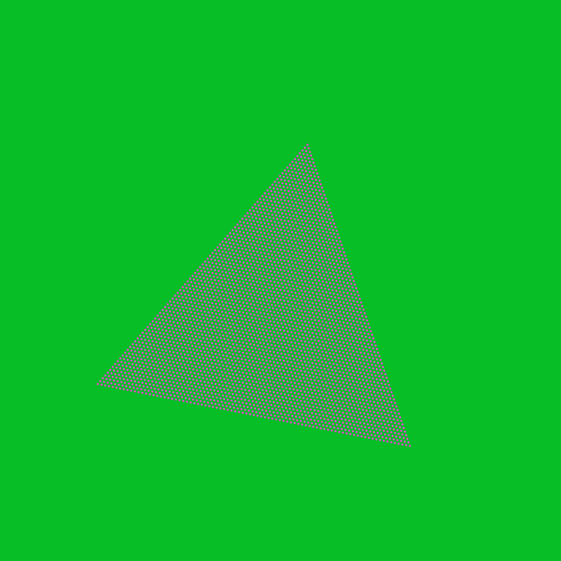 Triangle Color Study #34