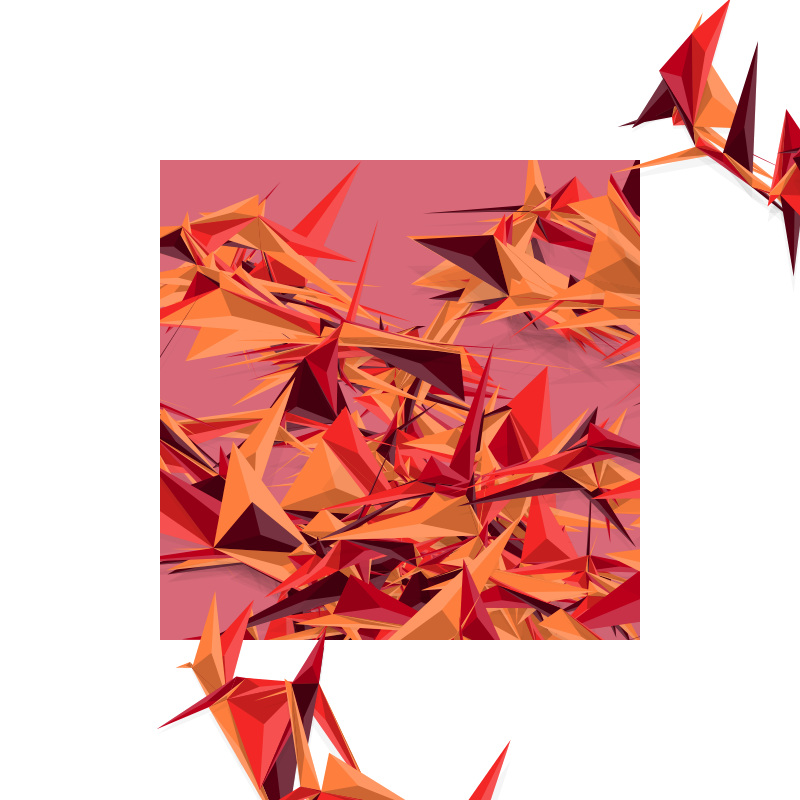 Paradise Birds Generative Series #240