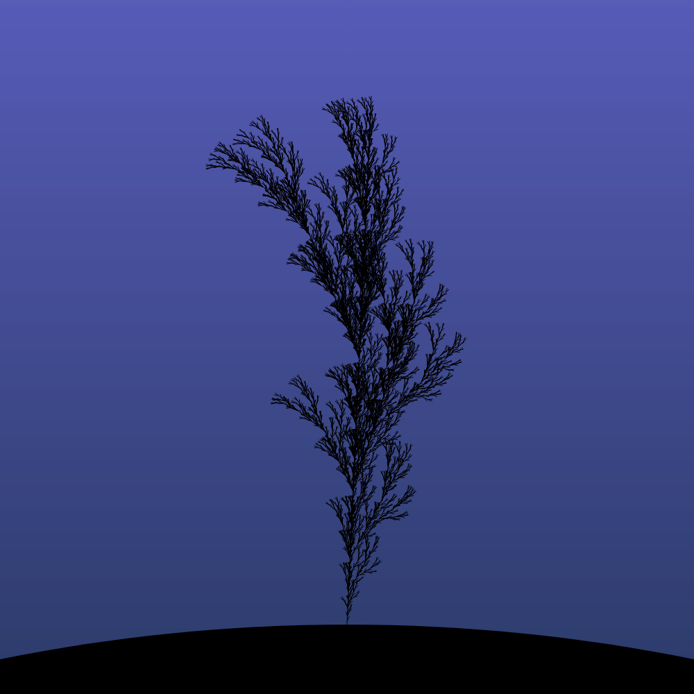 Fractal-Lsystem Tree #120