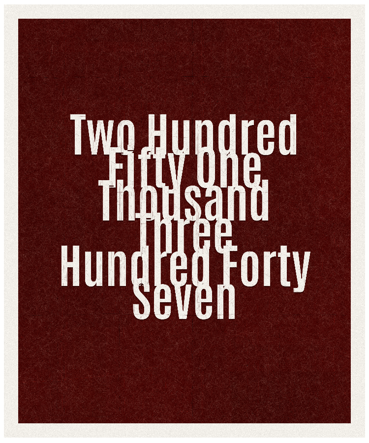 Count #251347