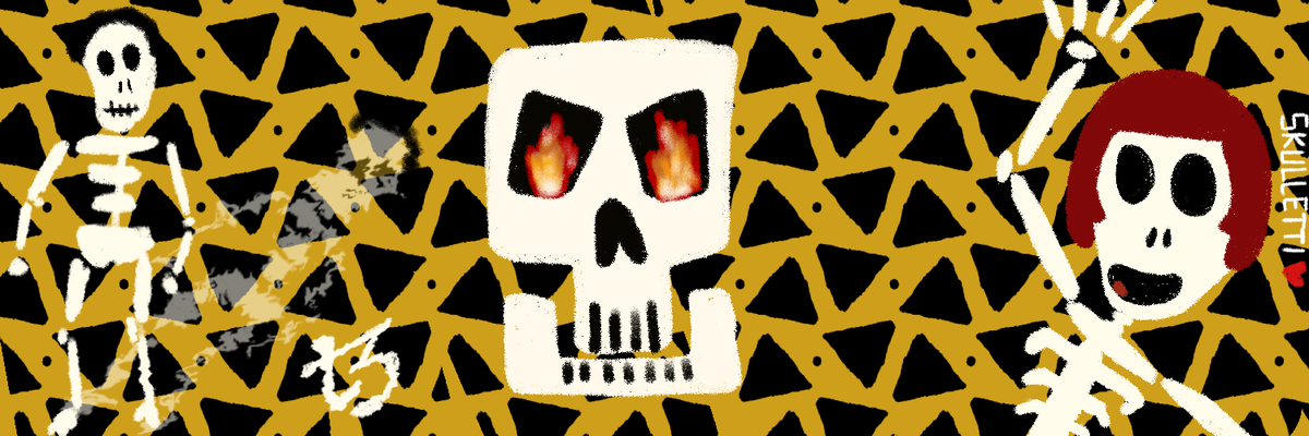 SKULLETTI TWITTER BANNER #7