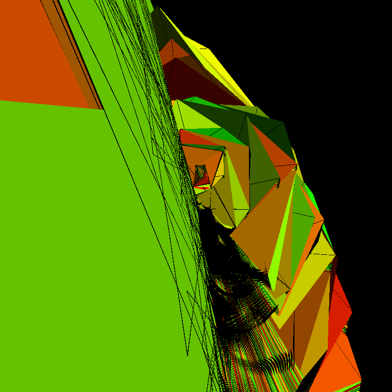 p5.js Descending a Staircase #3