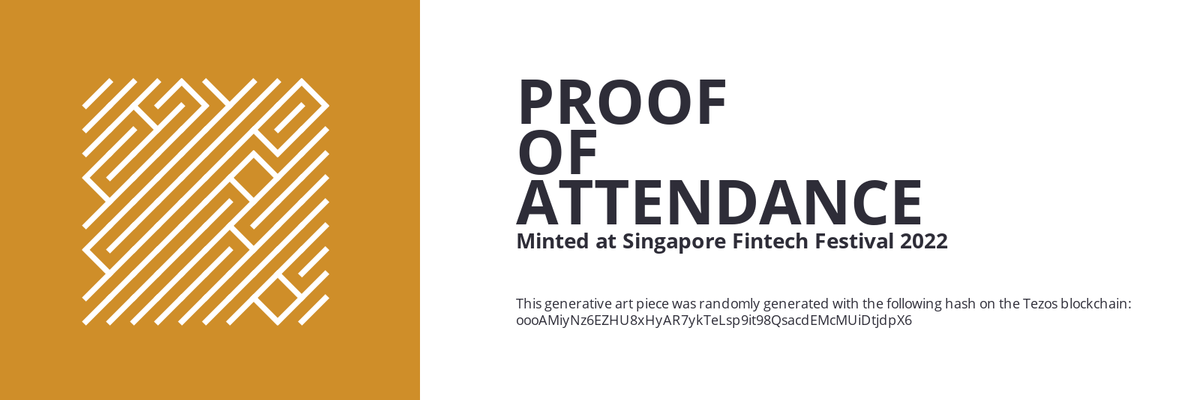 SFF2022 Proof of Attendance Token #812