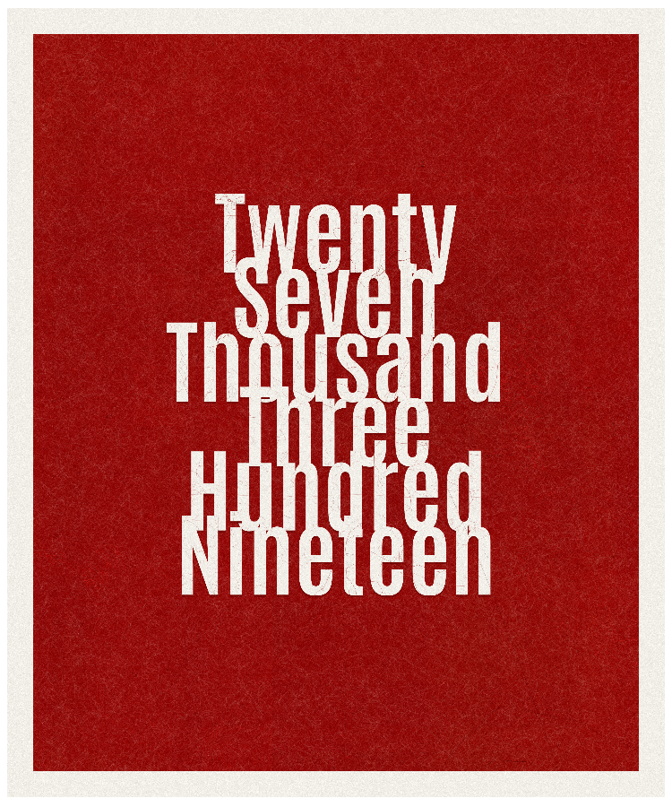 Count #27319