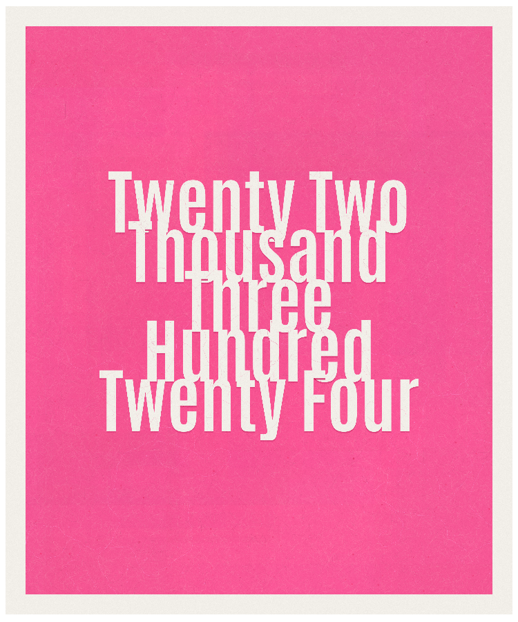 Count #22324