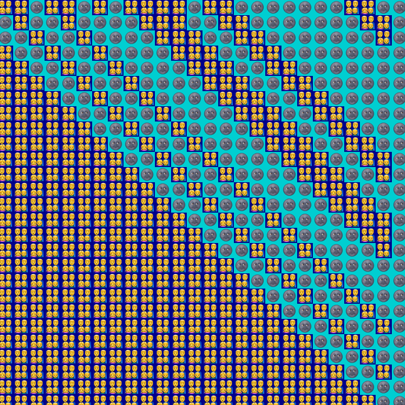 Elementary Cellular Emoji Automata #943
