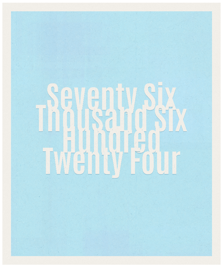 Count #76624