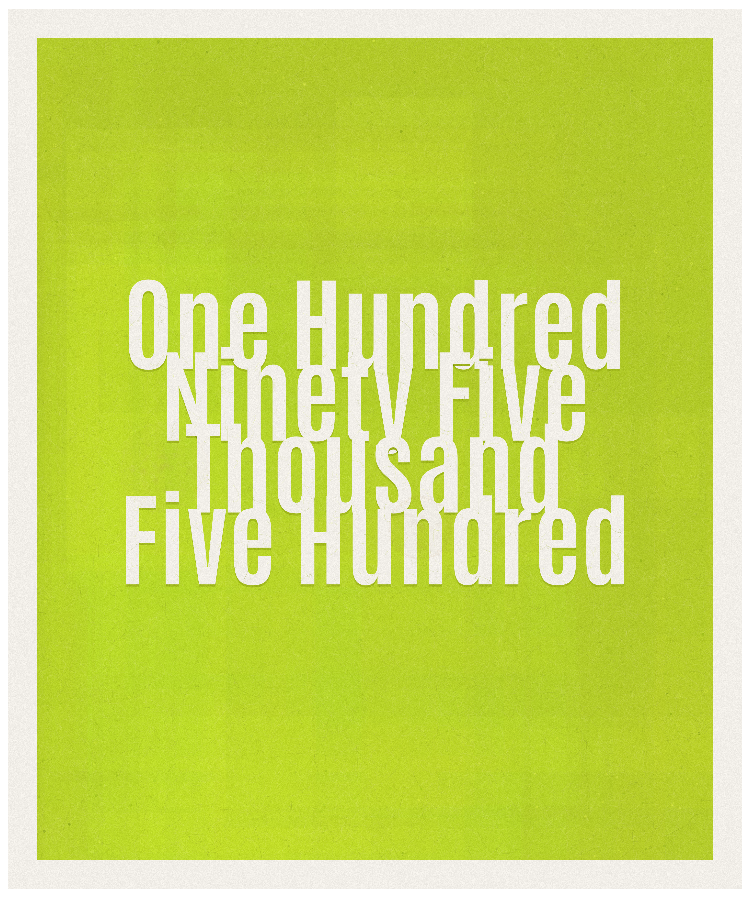 Count #195500