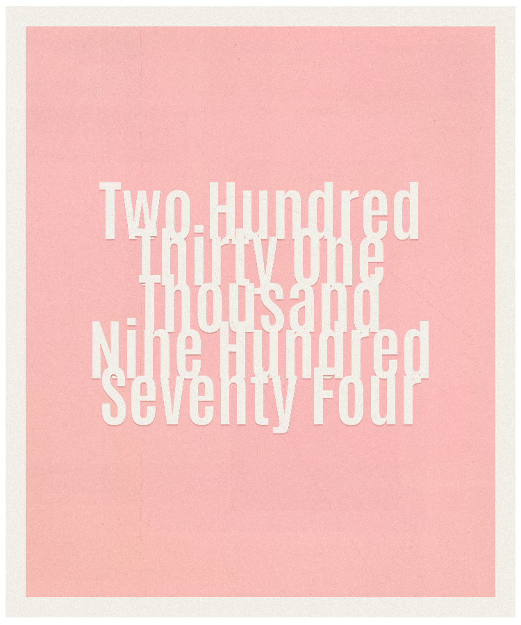 Count #231974