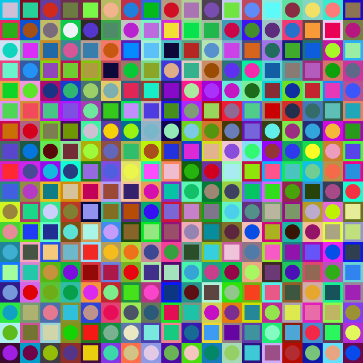 Square Dot Composition #110