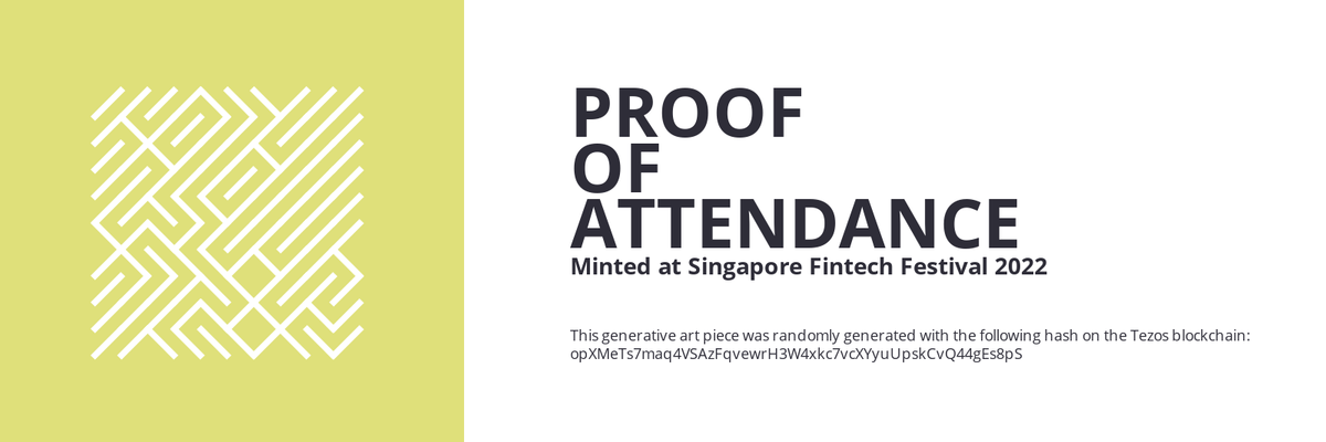 SFF2022 Proof of Attendance Token #1124