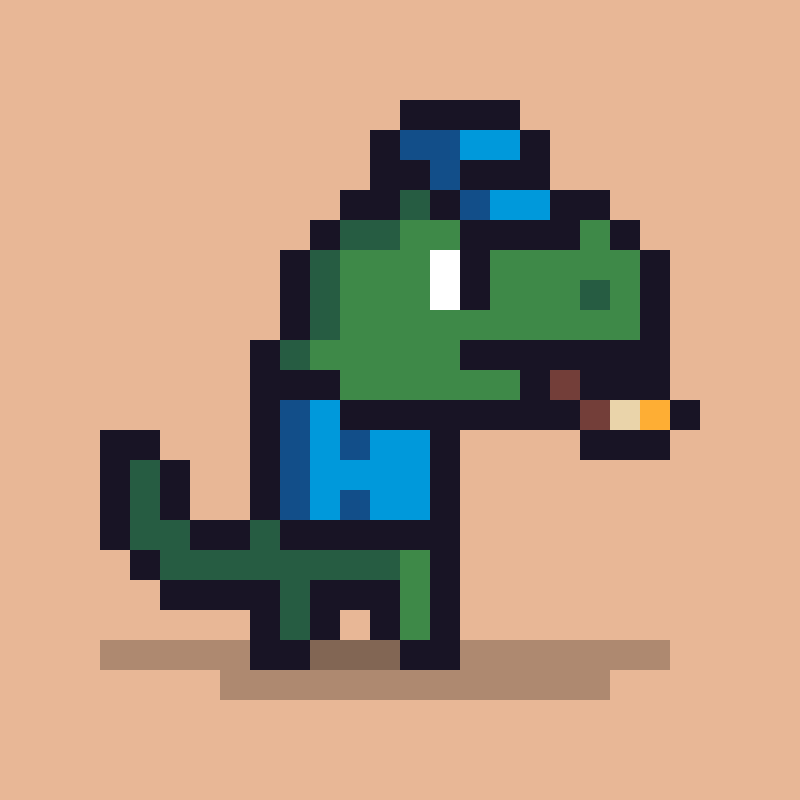 Pixel Dinos #195