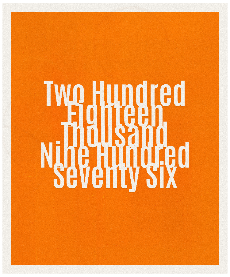 Count #218976