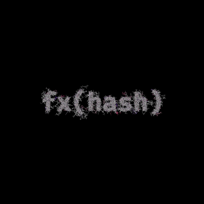 FXHASH Logo with Features #474