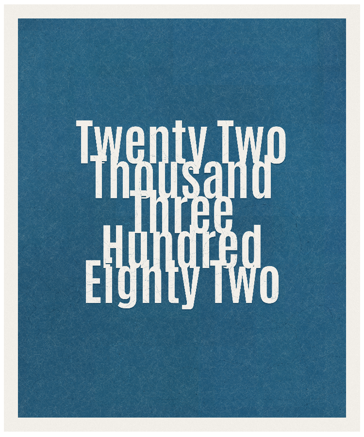 Count #22382