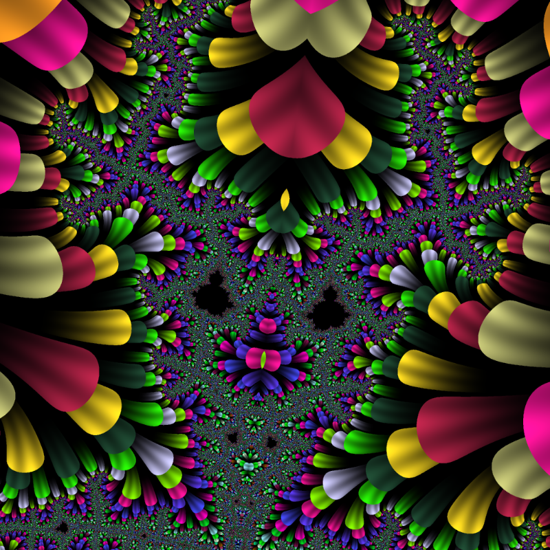 Fractal Flower #138