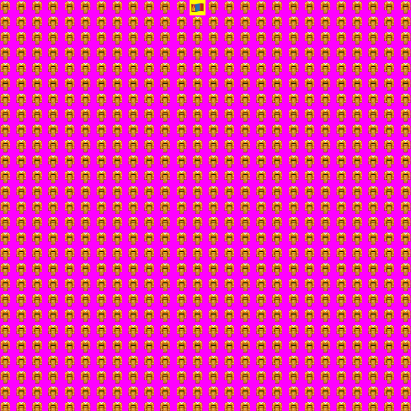 Elementary Cellular Emoji Automata #200