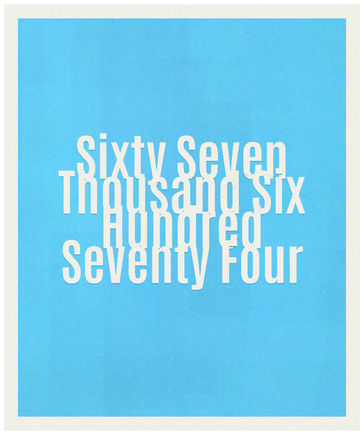 Count #67674