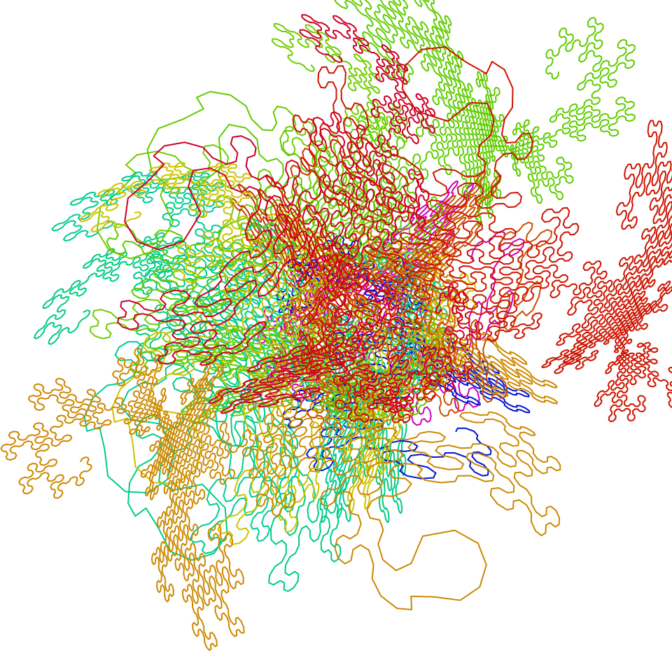 Dragon Curve Vortex