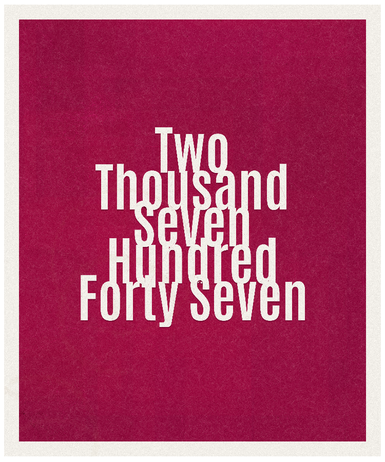 Count #2747