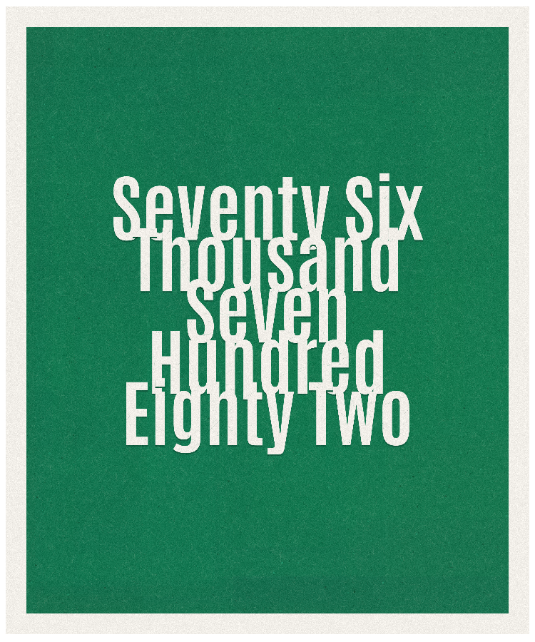 Count #76782