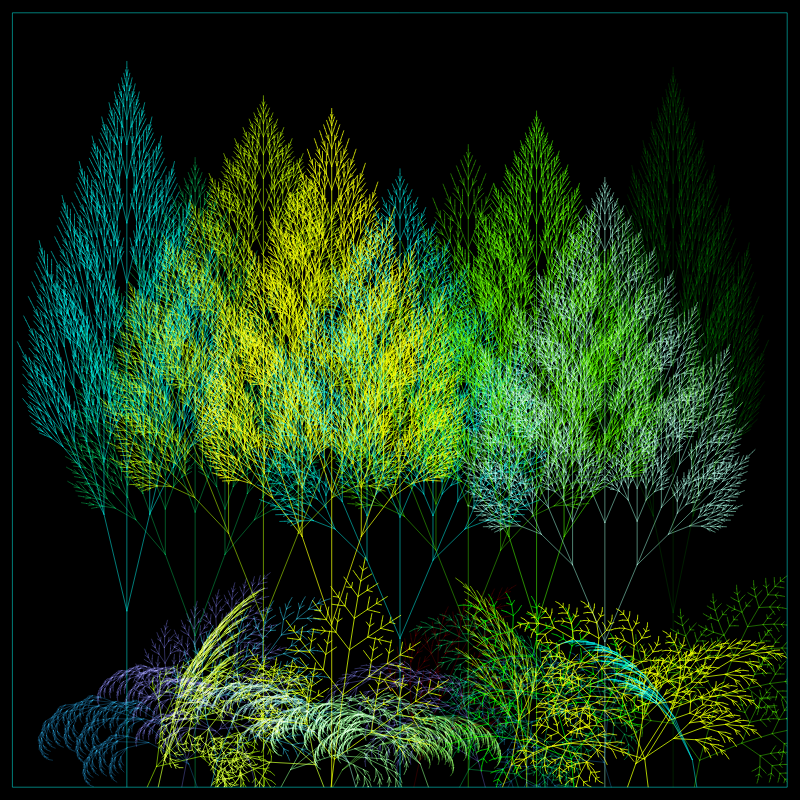 Fractal Forest #28