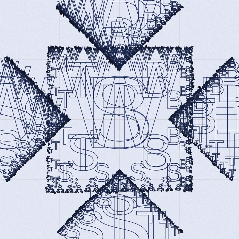 WTBS Logo with Fractals #52