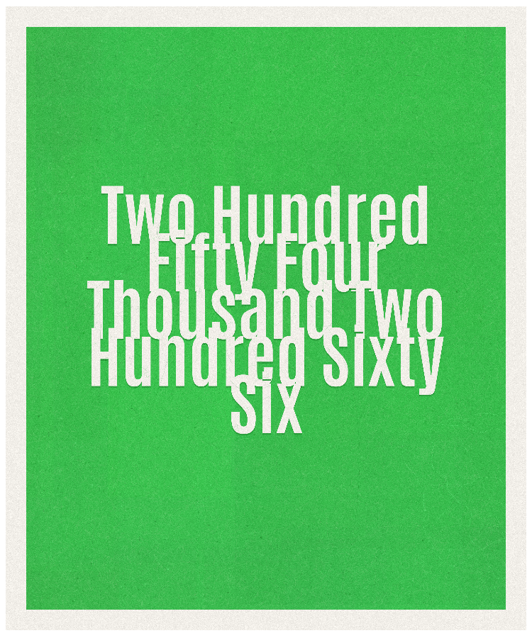 Count #254266