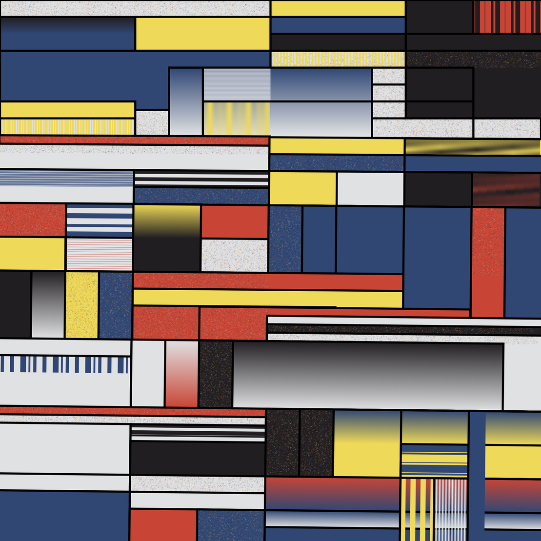 Agricultural Landscapes - Mondrian Edition #7