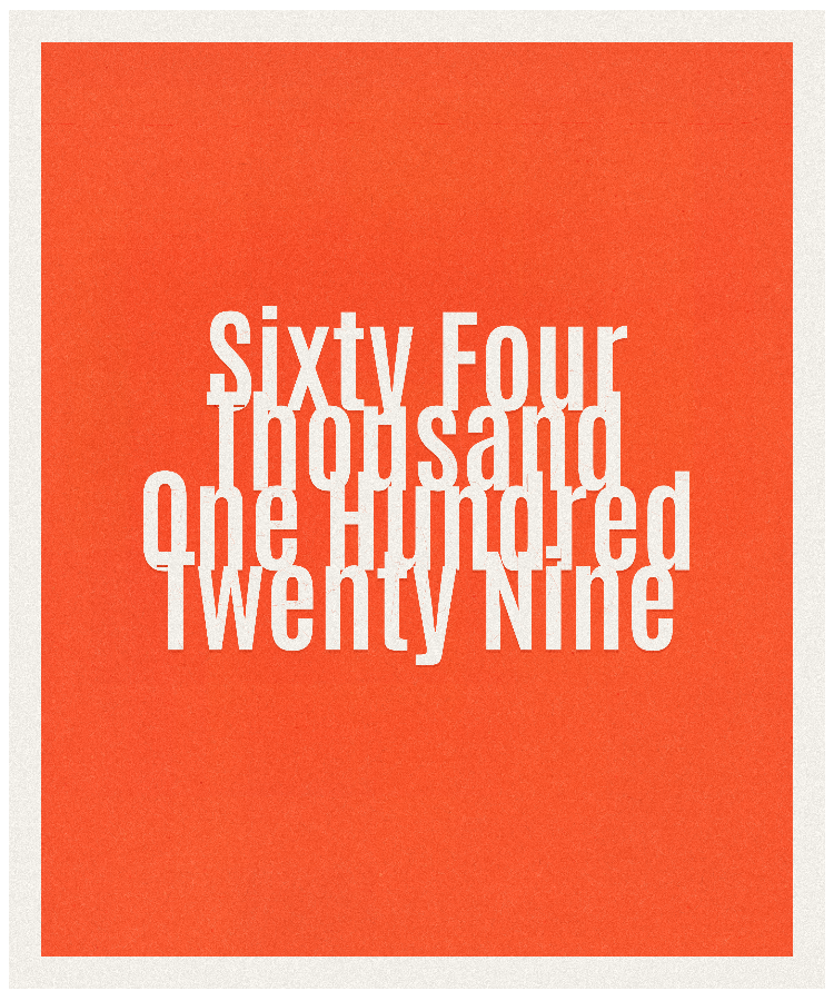 Count #64129