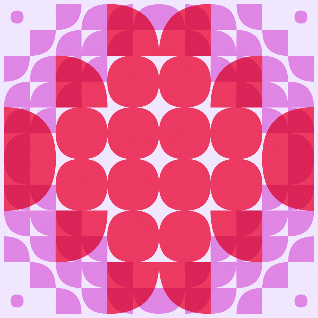 Floral tile #9